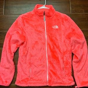 North face zip up jacket